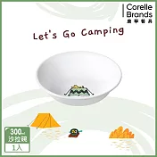 【美國康寧 CORELLE】SNOOPY 露營趣 300ml沙拉碗