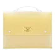 KOKUYO Pastel Cookie NOViTA-R攜帶型風琴夾13層A4- 黃