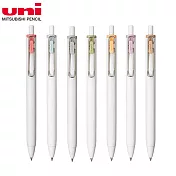 UNI 限量 UNI BALL ONE Fika Color 鋼珠筆 7色組 0.38