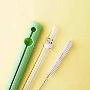 好玻GOODGLAS | 熊貓造型玻璃吸管