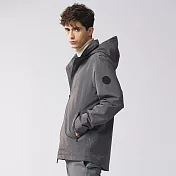 【ST.MALO】都會風潮魔術水顯印花七防高機能男外套-2039MJ- M 鋼鐵灰