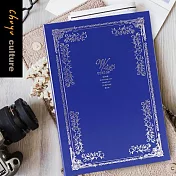 珠友 10K 經典藍 相本/相簿/相冊/回憶紀錄冊4x6 (210枚相片) B藍