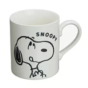 【日本金正陶器】Snoopy史奴比 one’s陶瓷馬克杯260ml ‧ 白