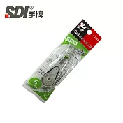 (3入1包)手牌 SDI i-PUSH輕鬆按修正內帶 6mmX6M 綠