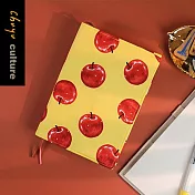 珠友 A5/25K日本布可調式書衣/書皮/書套/媽媽寶寶手冊適用 02蜜蘋