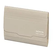 KOKUYO NOViTA風琴夾 卡片收納 6口袋-卡其