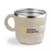【韓國Lilfant】National Geographic 不鏽鋼馬克杯 ‧ 白