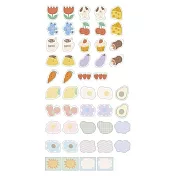 【日本Mark’s】水性筆可寫散裝和紙貼紙包 ‧ 可愛主題