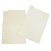【DATA MATE A5手冊內頁】 RF-841 A5尺寸 6孔 索引隔頁板