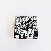 【日本SANBY】x 北岸由美聯名 可愛動物印章 大 ‧ 兔子