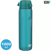 ION8 Extra Large 運動休閒水壺 I8RF1000 素色款 / 城市綠洲 (收納扣環 Recyclon 環保塑料 防漏 彈蓋 易攜 大容量) Aqua水藍
