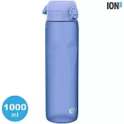 ION8 Extra Large 運動休閒水壺 I8RF1000 素色款 / 城市綠洲 (收納扣環 Recyclon 環保塑料 防漏 彈蓋 易攜 大容量) Light Purple粉紫