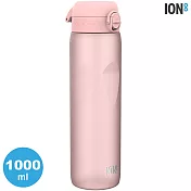 ION8 Extra Large 運動休閒水壺 I8RF1000 素色款 / 城市綠洲 (收納扣環 Recyclon 環保塑料 防漏 彈蓋 易攜 大容量) Rose Quartz玫瑰粉