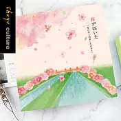 珠友 6K3孔特價相本/相簿/相冊/回憶紀錄冊/可收納48枚4.5x6相片(01-02) 01櫻花