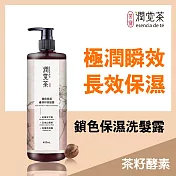 【茶寶 潤覺茶】鎖色保濕茶籽洗髮露 400ml