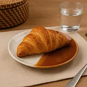 【日本cobono】職人匠釉 濃淡兩色 窯燒餐盤15cm ‧ 焦糖棕