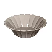 【co-bo-no】Solell花形陶瓷餐碗16cm ‧ 灰