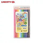 利百代 台灣唯一 環保水性漆色鉛筆 12色