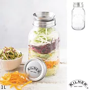 【KILNER】螺旋切絲隨身沙拉罐1L
