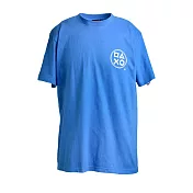 PlayStation筆觸印刷T恤(B)-藍 M