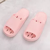 333家居鞋館 輕時尚文青排水拖鞋 粉36/37