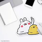 懶散兔與啾先生滑鼠墊(一起爛)