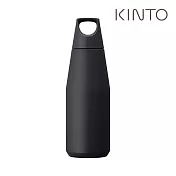 KINTO / TRAIL TUMBLER 律動保溫瓶 580ml- 精緻黑