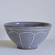 【日本K-ai】Hinata日月 陶瓷飯碗11cm ‧ 灰