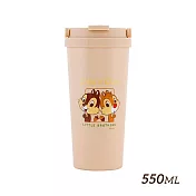 【HOUSUXI舒希】迪士尼奇奇蒂蒂系列-好提鈦瓷層保溫杯550ml-A1