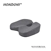 HONDONI新款6D全包裹式美臀坐墊◢ 記憶坐墊 痔瘡坐墊 減壓坐墊 舒壓坐墊 抒壓坐墊 星空黑