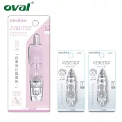 (1正2內)歐文 霧透系列 QSR-506按鍵修正帶 5mm x 6M 霧粉