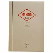 【LIFE】MARGIN 筆記本 (直式翻開) A4 無地(空白)
