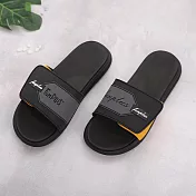 333家居鞋館 可調式 創意動力室外拖鞋 JP24 黃色