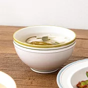 【韓國Ssueim】Retro簡約陶瓷餐碗11cm ‧ 草綠