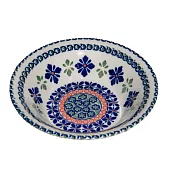 【Marusan Kondo】Porska波蘭陶風陶瓷深盤16cm ‧ 歐式花坊