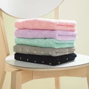 【日本今治Murakami Pile】Dot小圓點 柔軟吸水純棉毛巾 ‧ 質感灰