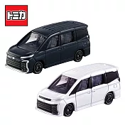 【日本正版授權】兩款一組 TOMICA NO.64 豐田 VOXY Toyota 玩具車 多美小汽車