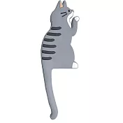 青青 簡單生活系列 CZ-698 貓貓磁鐵掛鉤 _D 灰貓