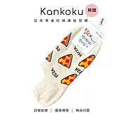 Kankoku韓國  日系零食防掉跟船型襪 * PIZZA