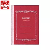 TSUBAME B5 筆記本 32枚入  COMFORT 橫格 紅色