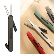 KOKUYO a little special 攜帶型剪刀- 深棕