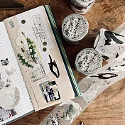 【 羊君 somesortof.fern 】 灰階 Gray scale｜PET膠帶