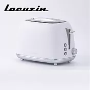 【Lacuzin】六段烤色厚片防燙烤麵包機 LCZ330WT 珍珠白