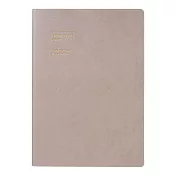 【日本Mark’s】質感素色3年連用日記本 ‧ 米色