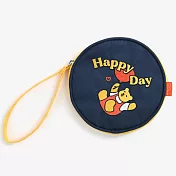 【韓國Dailylike】圓形零錢/小物收納包 ‧ Jelly bear-開心日