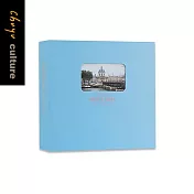 珠友 6K3孔加大相本/自黏內頁12張/覆膜式相本/活頁相簿/黏貼式相簿/成長紀念/回憶珍藏 02天藍