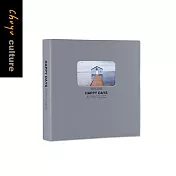 珠友  6K3孔相本/黑色內頁/可收納180枚3X5相片/相簿相冊/照片活頁收納冊/回憶紀錄冊 02麻灰