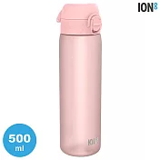 ION8 Medium 運動休閒水壺 I8500 素色款 / 城市綠洲 (收納扣環 Tritan 環保塑膠 防漏 彈蓋 易攜) Rose Quartz玫瑰粉