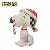 【正版授權】Enesco 史努比 閃耀拐杖糖 塑像 公仔/精品雕塑 Snoopy/PEANUTS