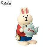 【DECOLE】concombre 花花國裡的愛麗絲 茶壺兔兔